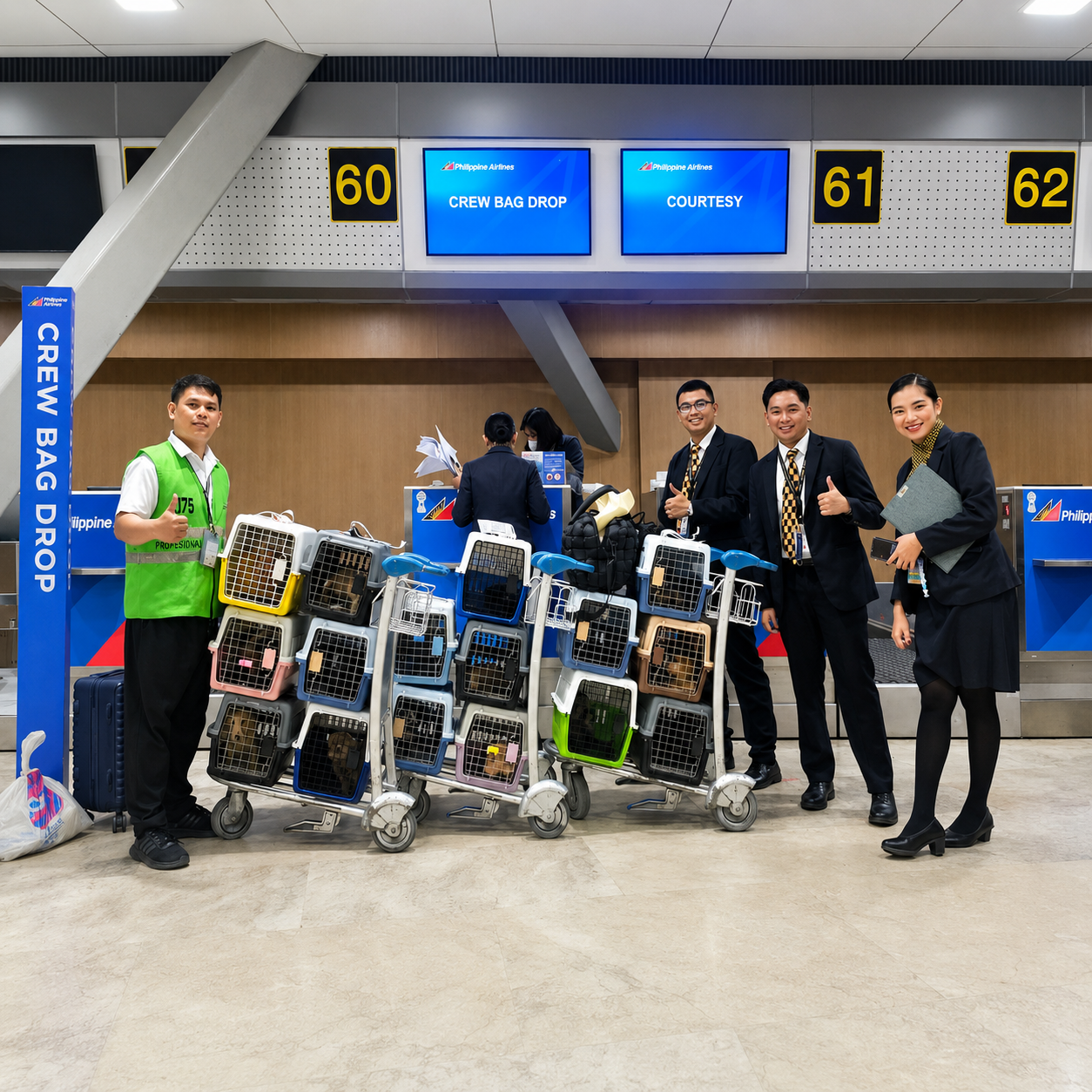 LF Pet Shipping Team Photo